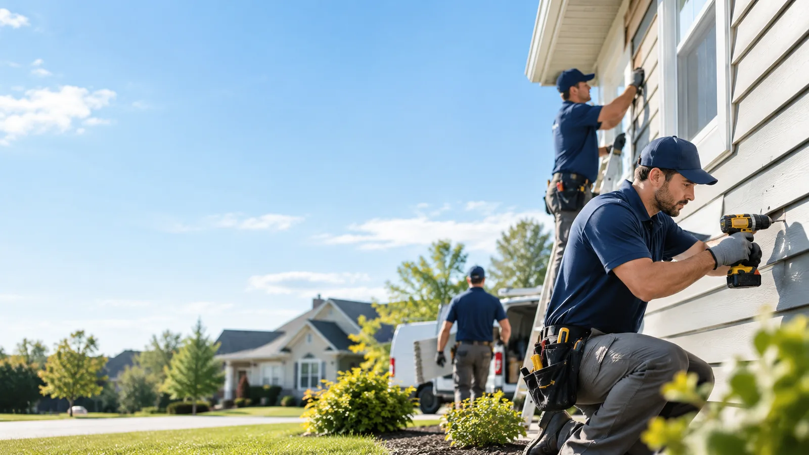 Cracked Siding Repair in Clarks, LA